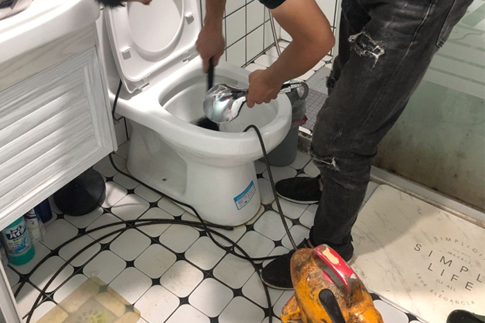 麻洋镇疏通下水道