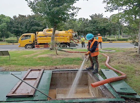 麻洋镇化油池清理